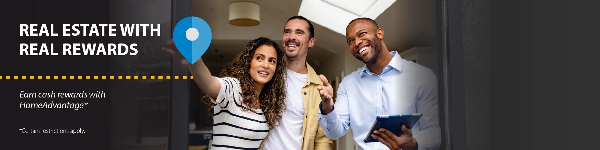 HomeAdvantage program with couple homebuying