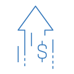 High spending limits icon